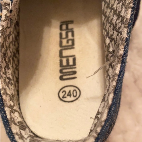 🌸🌸Mengsai Sneakers-Zip Sides Size 7🌸🌸NWOT - Picture 6 of 7